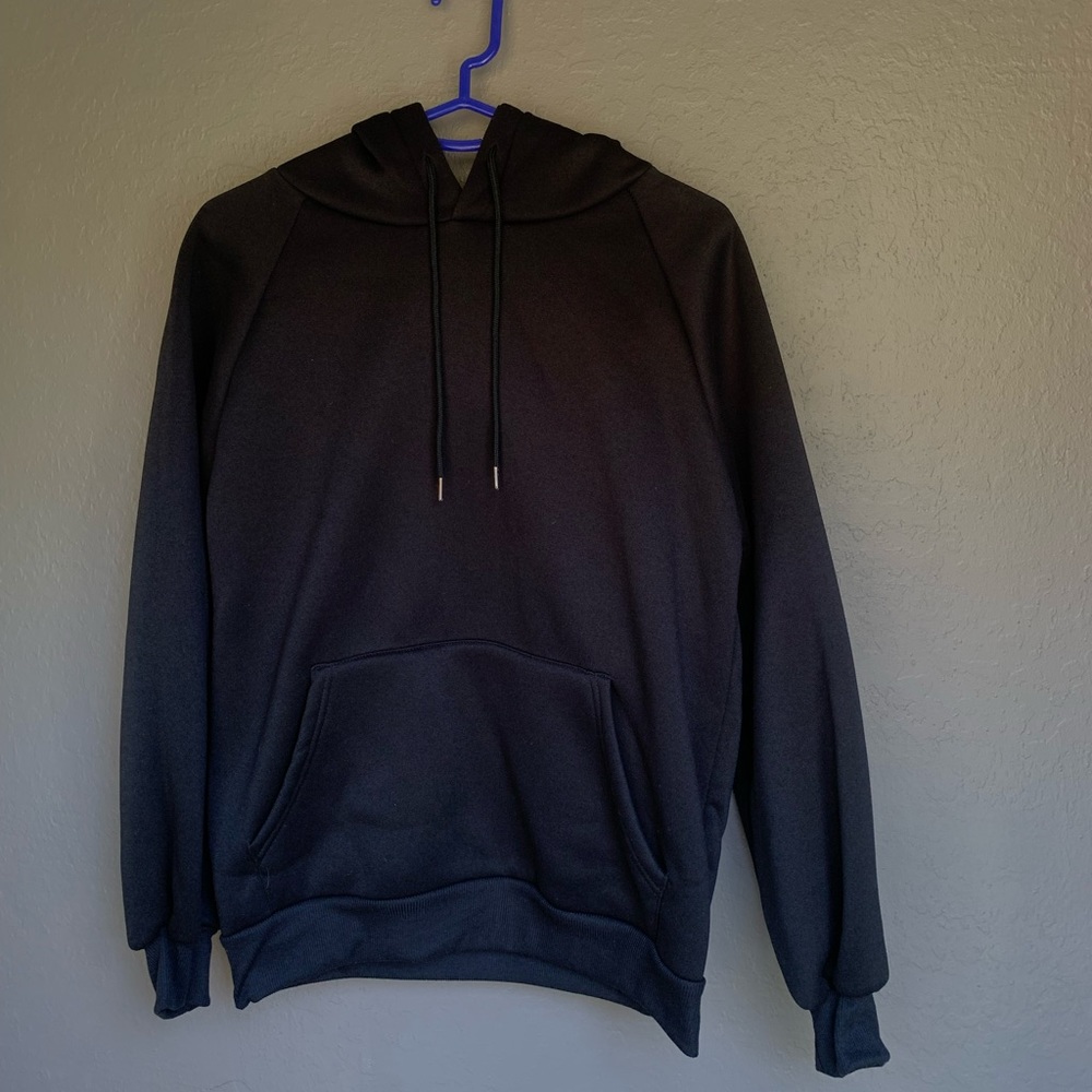 Simple Black Hoodie